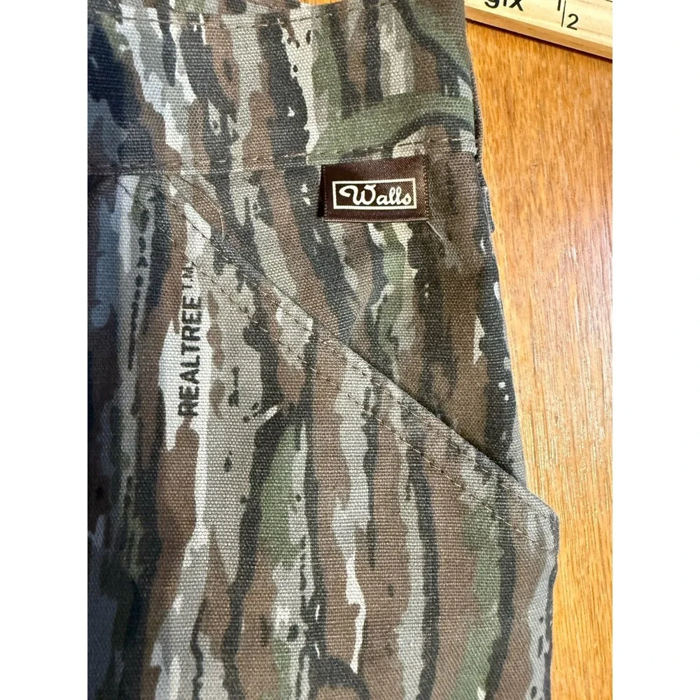 Walls Blizzard Pruf Realtree Trebark Camo Pants 36x30 USA Thinsulate Hunting